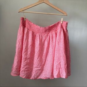 Old Navy Fully Lined Tiny Print Skirt Sz XL